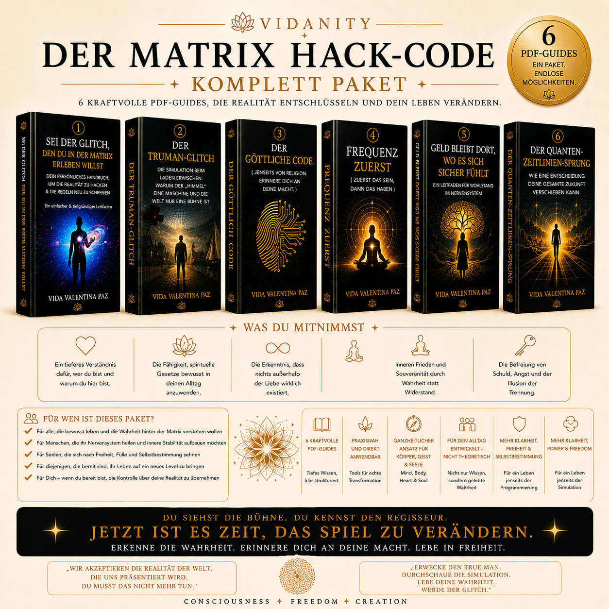 Der Matrix Hack-Code: Komplett Paket PDF Guide 1-6