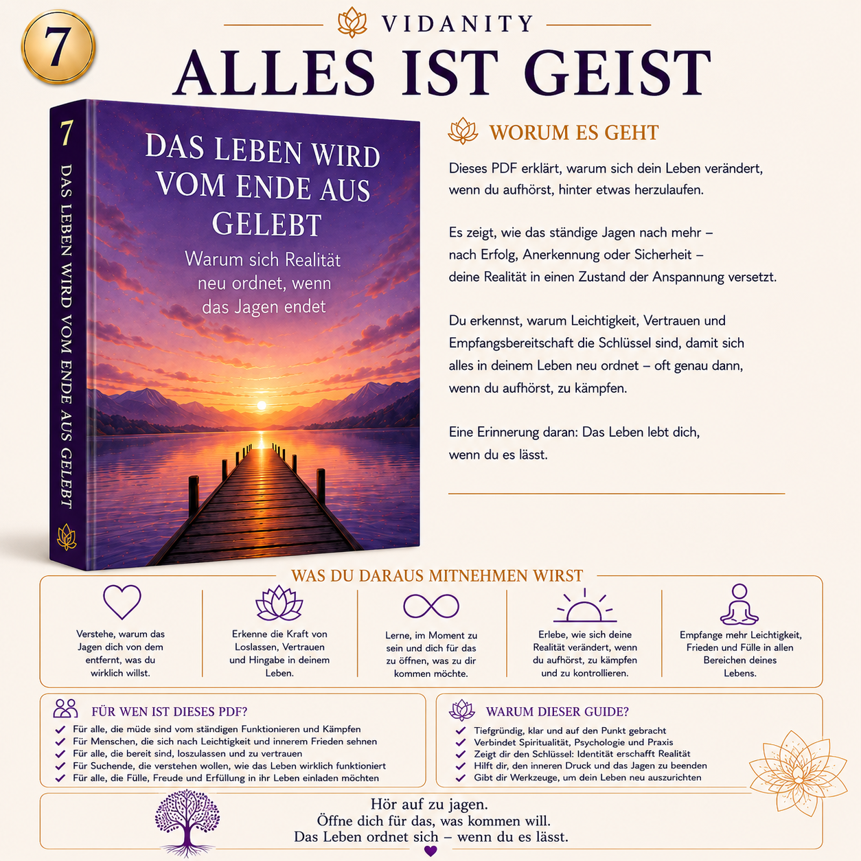 Das Leben Wird Vom Ende Aus Gelebt